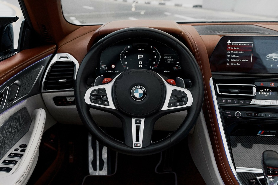 Аренда BMW M8 Competition в Дубае