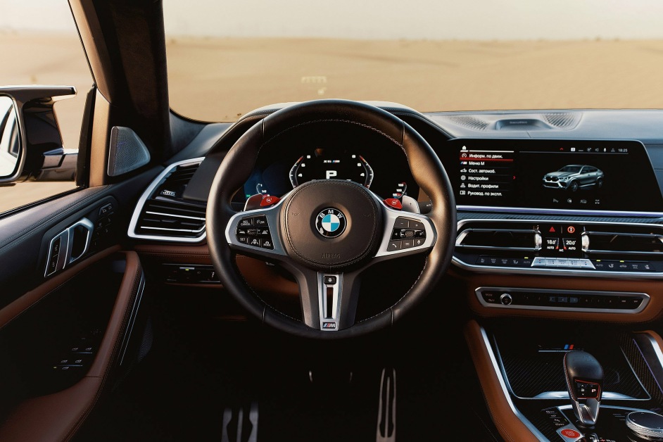 Аренда BMW X6 M Competition в Дубае