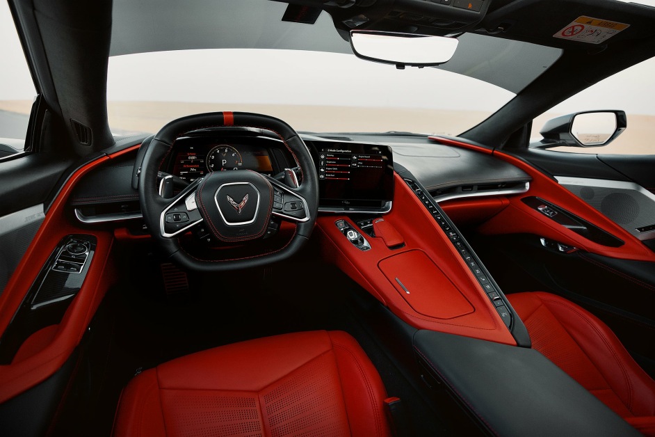 Аренда Chevrolet Corvette Stingray C8 в Дубае