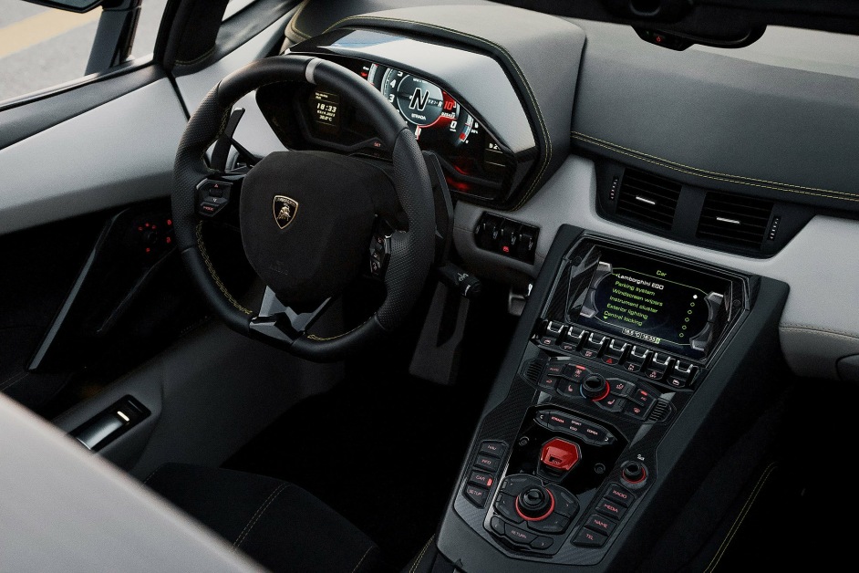 Аренда Lamborghini Aventador S Roadster в Дубае