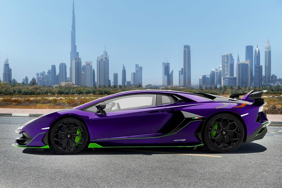 Аренда Lamborghini Aventador SVJ в Дубае