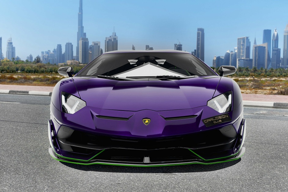 Аренда Lamborghini Aventador SVJ в Дубае
