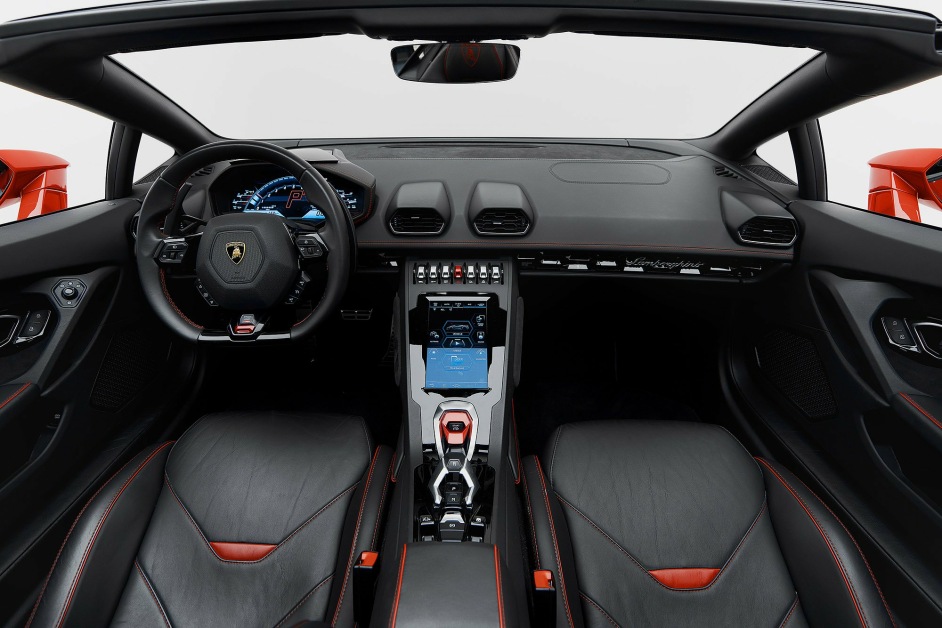Аренда Lamborghini Huracan Evo Spyder в Дубае