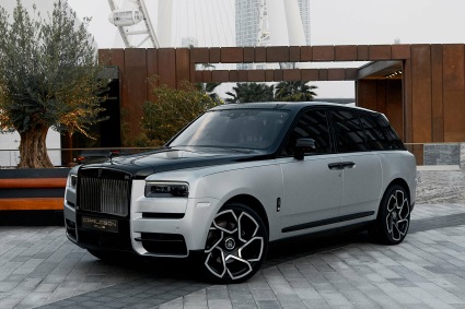Аренда Rolls Royce Cullinan Black Badge в Дубае