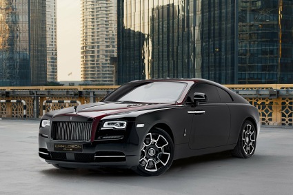 Аренда Rolls Royce Wraith Black Badge в Дубае