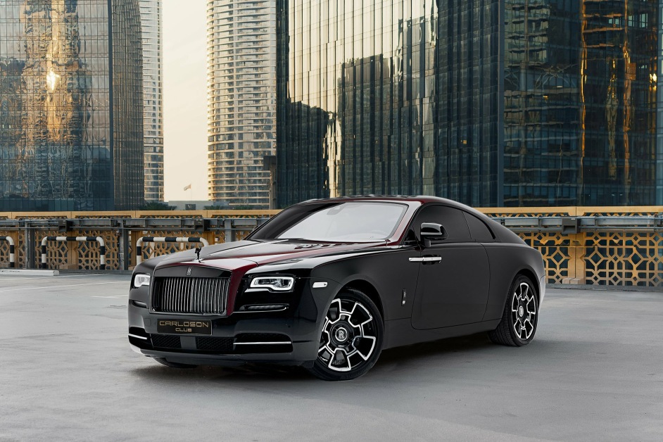 Аренда Rolls Royce Wraith Black Badge в Дубае